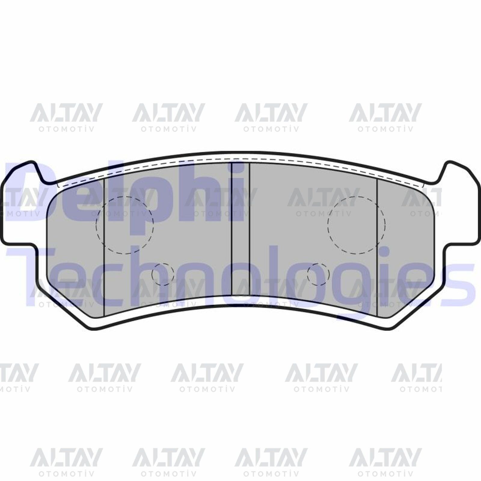 96405131 FREN BALATA LACETTI 02-06 / NUBIRA 02-06 DİSK ARKA