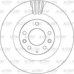 DF8043 FREN DİSKİ (SET) MAZDA CX-7 2.2