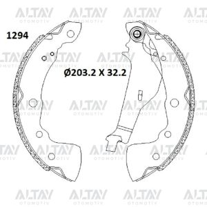 D4060-5FA0A FREN BALATASI MICRA 19= ARKA PABUÇ