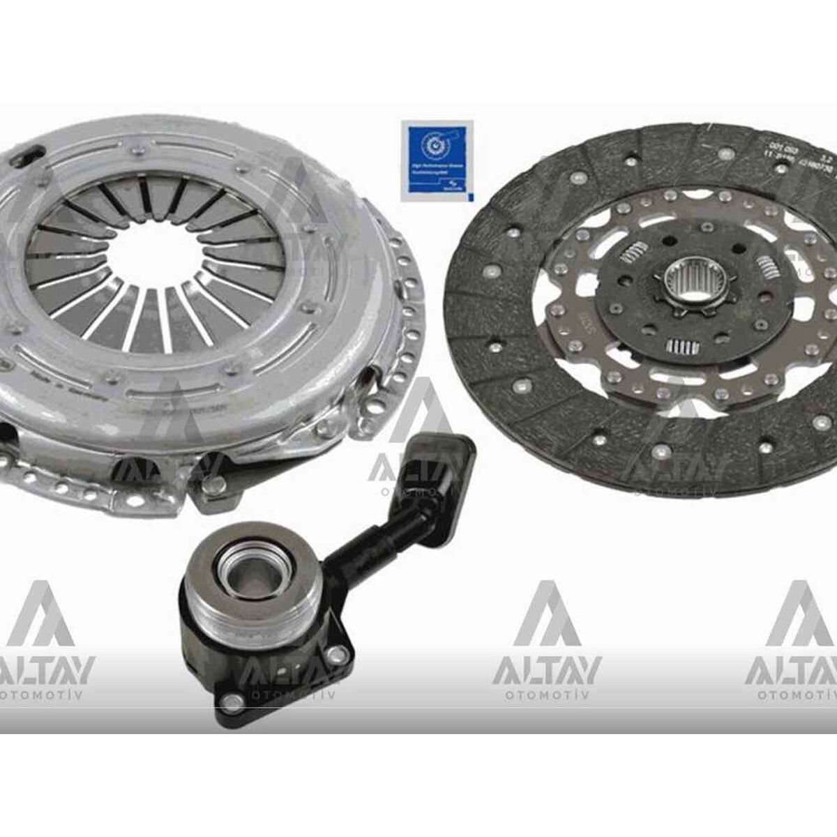 DEBRİYAJ SETİ MONDEO / SMAX / CONNECT / VOLVO S60-S80-V60-V70 42309  1,6 TDCİ SOHC 115 PS RULMANLI FORD CONNECT, MONDEO OEM: 2086481
