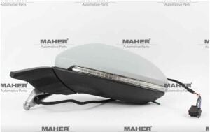 AYNA DIS DIKIZ GOLF7 13= ELEKTRIKLI, ISITMALI, ASTARLI, KATLANIR, YAN-ALT LAMBALI SOL VOLKSWAGEN GOLF OEM: 5G1857507BT9B9