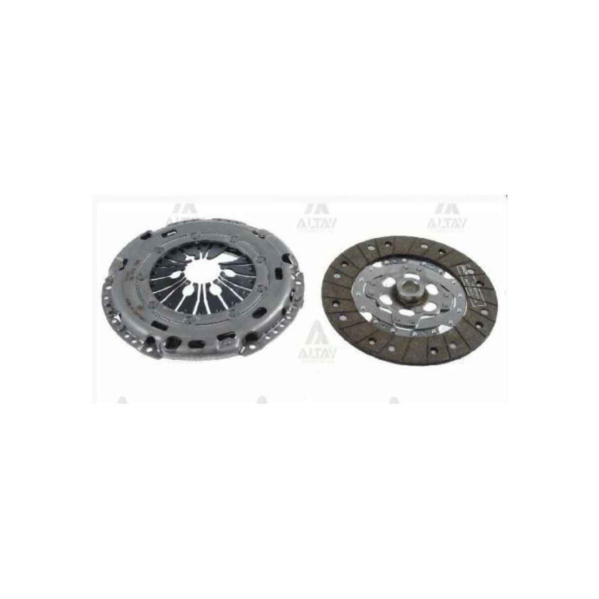 DEBRİYAJ SETİ TRANSPORTER T5 / CADDY / JETTA 04= 1.9 TDI AXB-BJB-BKC-BLS-BXE RULMANLI VOLKSWAGEN CADDY, JETTA, TRANSPORTER OEM: 03G141015M