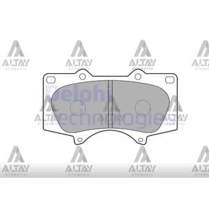 FREN BALATA HILUX REVO 15= / PAJERO 07= / HILUX 05-08 / LAND CRUISER 02-08 ÖN MITSUBISHI, TOYOTA HILUX, PAJERO OEM: 04465-04070