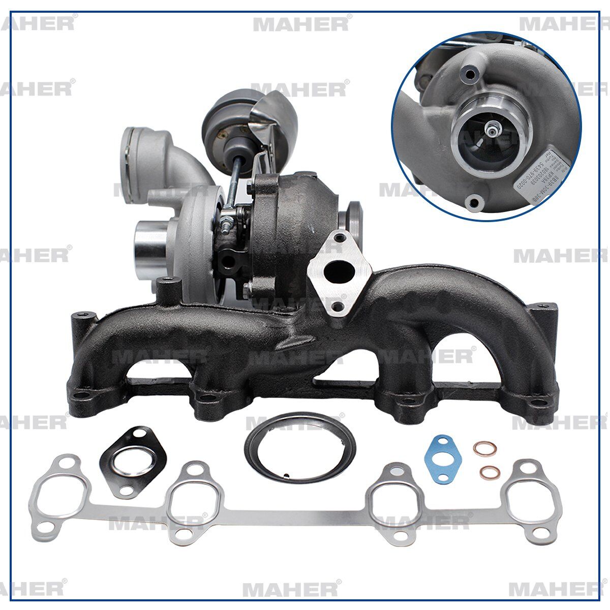 038253056M TURBO TRANSPORTER T5 04-09 AXB 1.9 TDİ