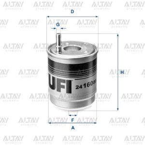 31922-H6970 YAKIT FILTRESI (MAZOT) CEED 18-20 / XCEED 19= 1.6CRDI OEM (ORİJİNAL EQUİPMENT MANUFACTURER)