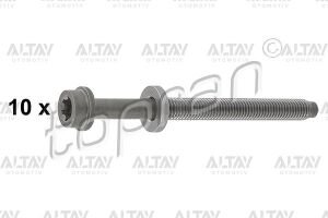 06A103384C CİVATA SİLİNDİR KAPAK SAPLAMA GOLF4 / GOLF5 / JETTA / A3 / TOLEDO / LEON 97-04 AKL-BFQ-BGU-BSE 1.6 (TK 10 AD) 115 mm