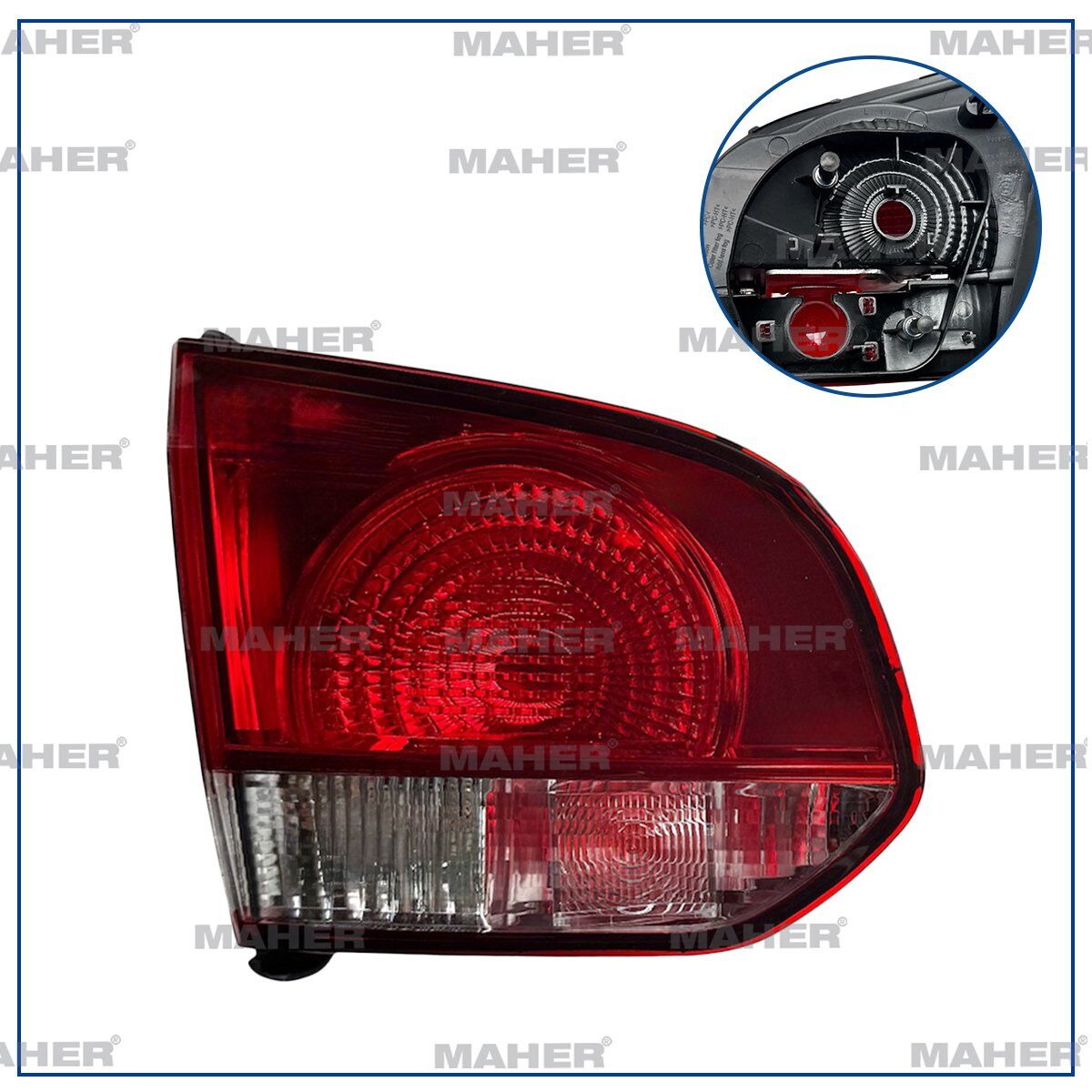 5K0945093AB STOP LAMBASI GOLF6 İÇ 09-13 HELLA TİP SOL