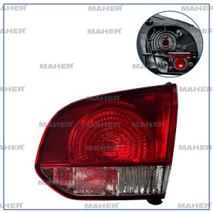 5K0945094AB STOP LAMBASI GOLF6 İÇ 09-13 HELLA TİP SAĞ