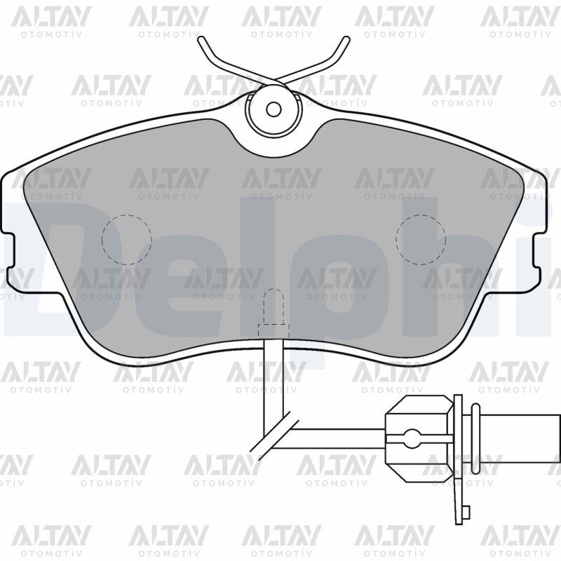 7D0698151G FREN BALATA TRANSPORTER T4  90-03 2.4 FİŞLİ ÖN
