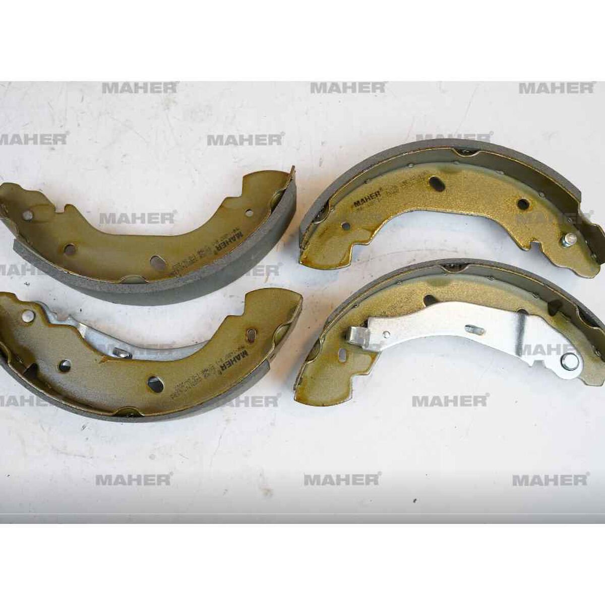 FREN BALATA TRANSIT V184 01-06 LEVYELİ ÖNDEN ÇEKER PABUÇ ARKA FORD TRANSIT OEM: 4095038