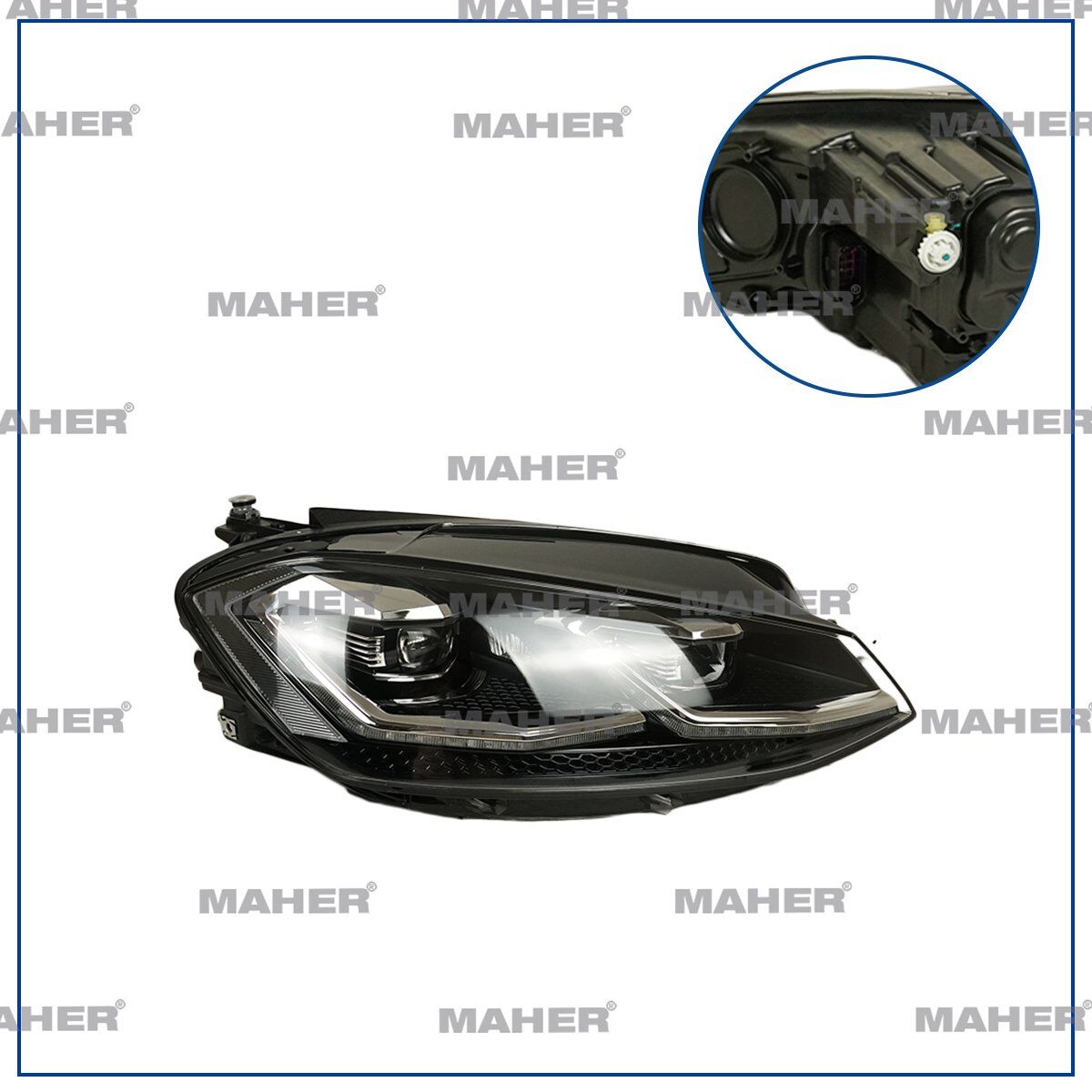 5G1941774 FAR GOLF7 17-20 LED SAĞ