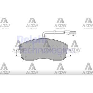 FREN BALATA MASTER III 10= / MOVANO B 10= FİŞLİ ÖN   OEM: 410601061R