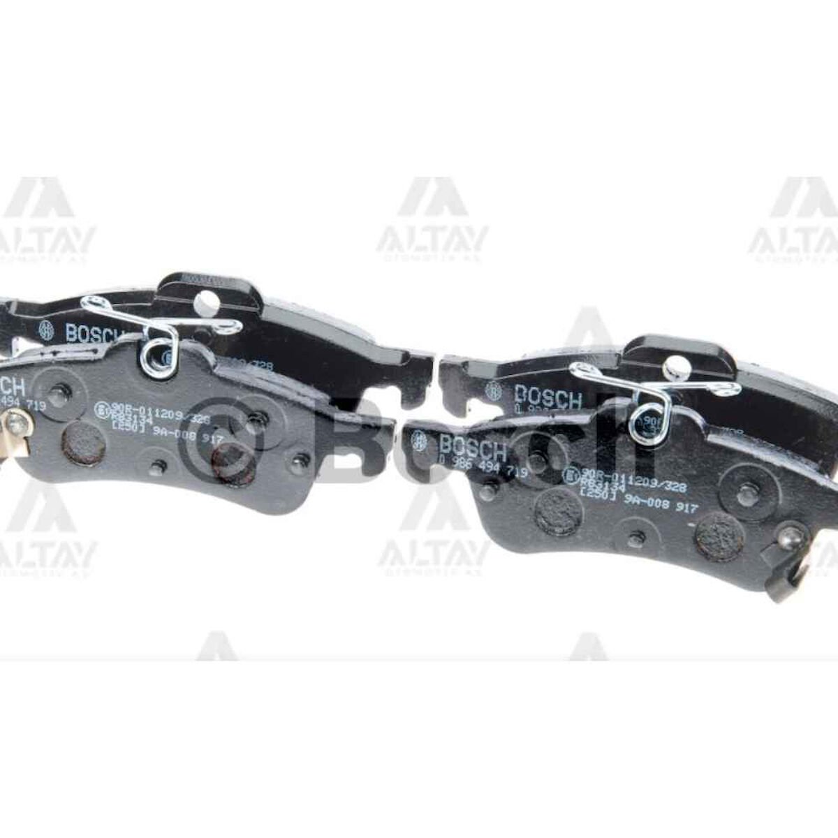 FREN BALATA YARIS 10-20 FRANSIZ ÜRETIM  / CIVIC 12-15 H.B 1.4 BENZINLI / 1.6 DIZEL DISK TIP ARKA HONDA, TOYOTA CIVIC, YARIS OEM: 43022-TV0-E01