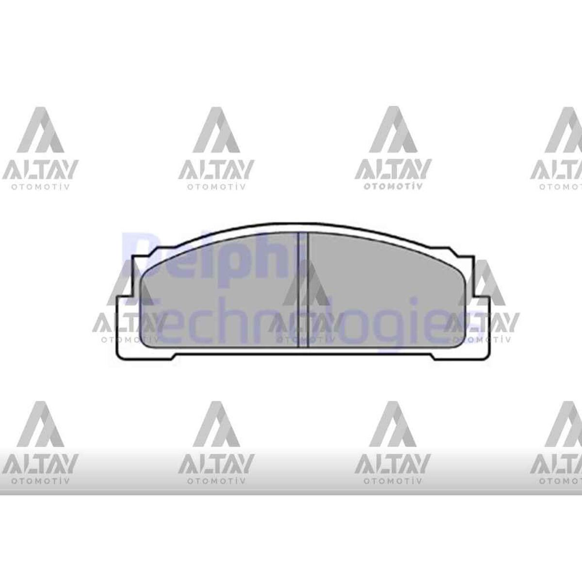 FREN BALATA DOĞAN / KARTAL / ŞAHİN / MURAT131       77-02 ÖN   OEM: 4236412