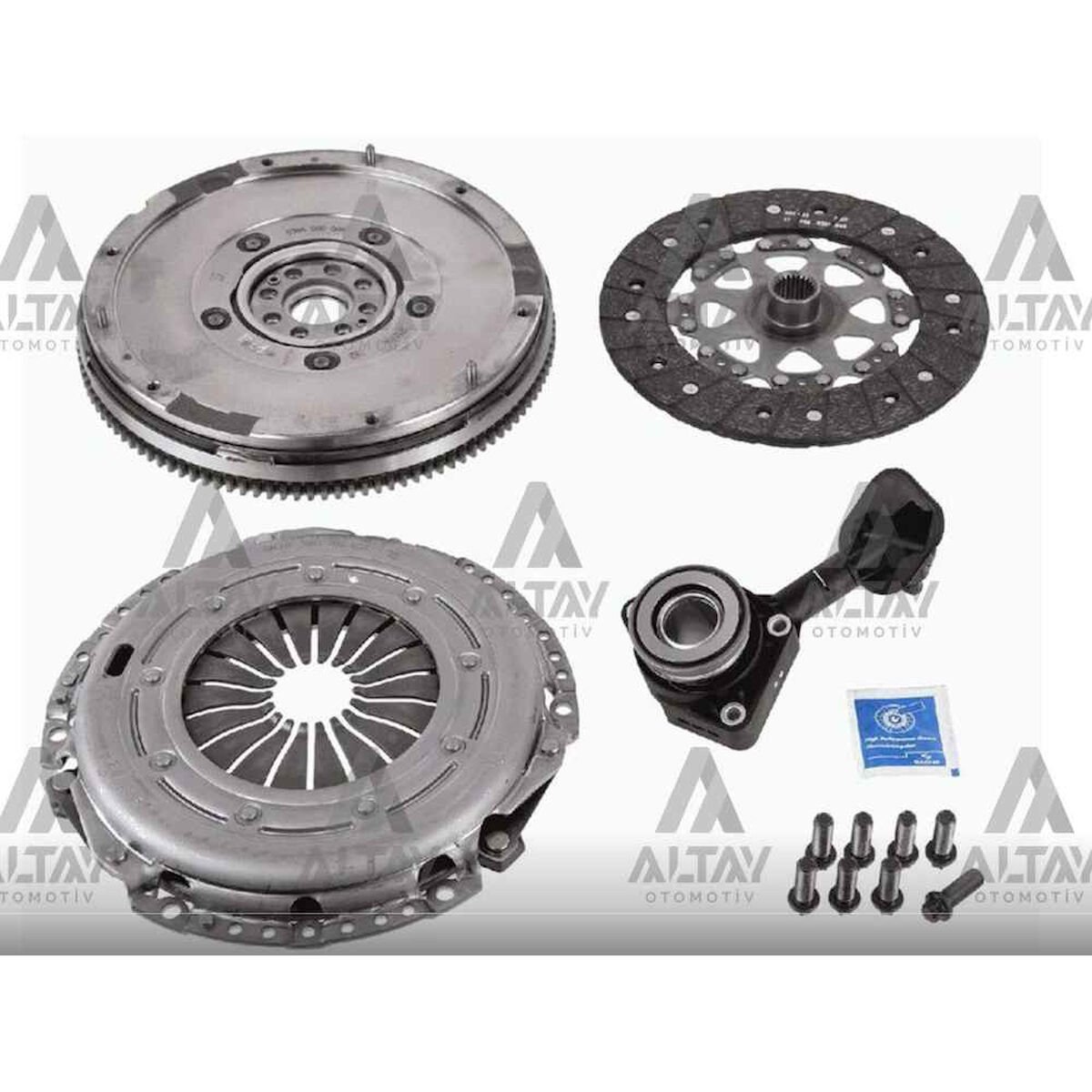 DEBRİYAJ SETİ VOLANLI FOCUS / C-MAX / MONDEO 06= 1.8 TDCI RULMANLI FORD FOCUS, MONDEO OEM: 6G917540B1G*